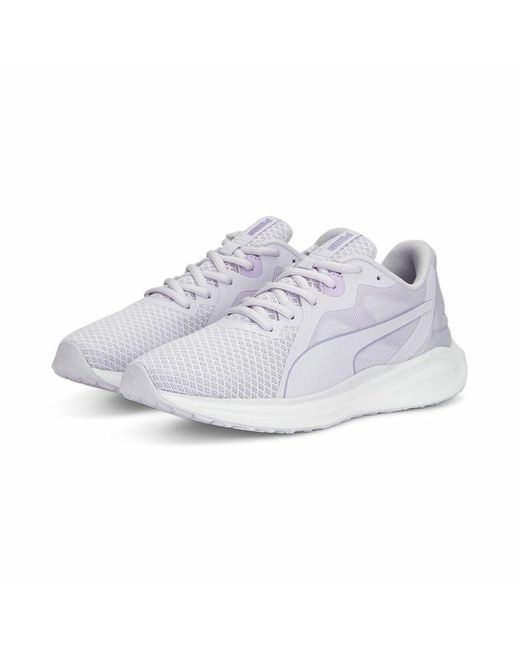 PUMA Running Shoes For Adults Twitch Runner Fresh White Lady | Lyst