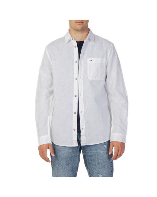 TOMMY HILFIGER JEANS Denim Men Shirt in 