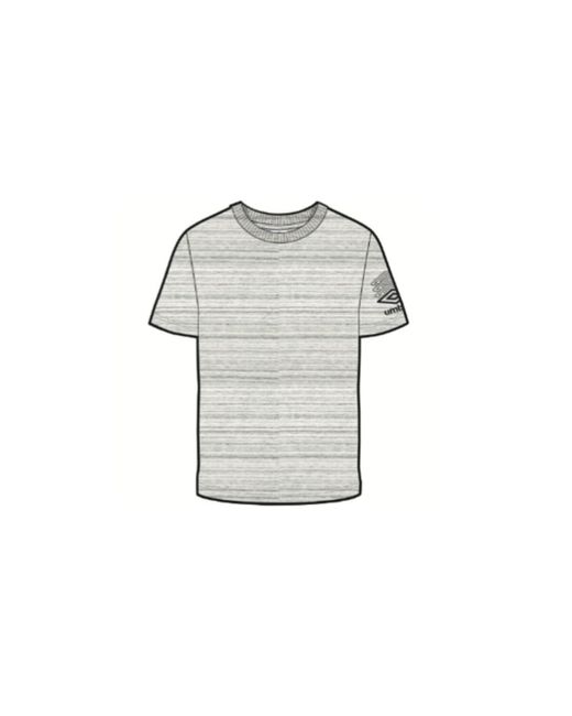 Umbro Men's Short Sleeve T-shirt Terrace 66207u 263 Grey in Gray for Men |  Lyst