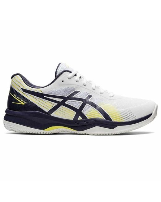 Asics Men's Trainers Gel-game 8 Clay/oc White in Blue for Men | Lyst