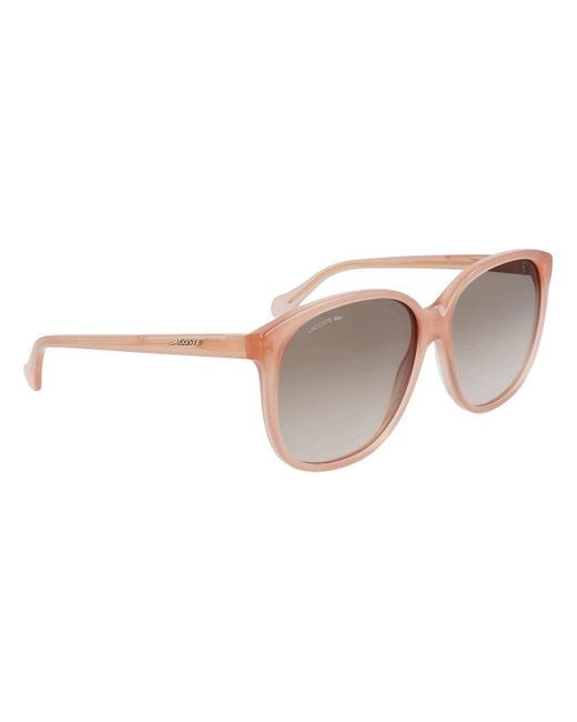 Lacoste Ladies'sunglasses L949s-664 Ø 60 Mm in Natural | Lyst