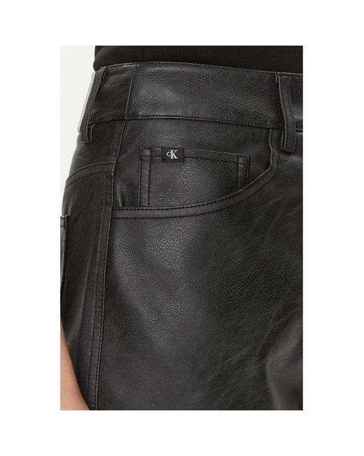 Calvin Klein Women Trousers in Black | Lyst