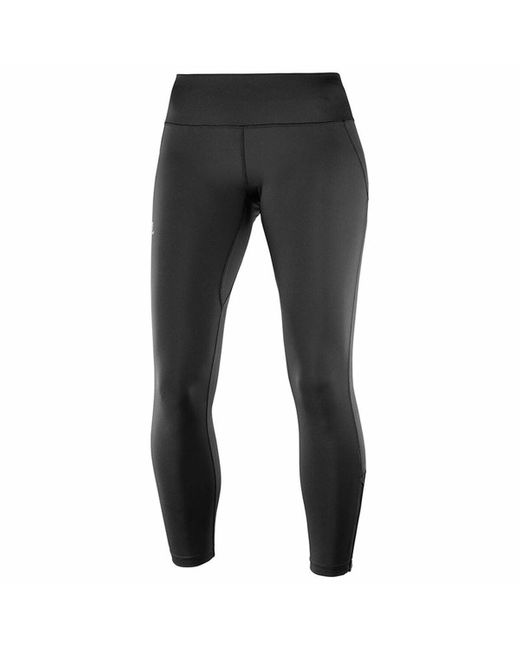 Salomon Sport leggings For Women Agile Long Tight Lady Black | Lyst