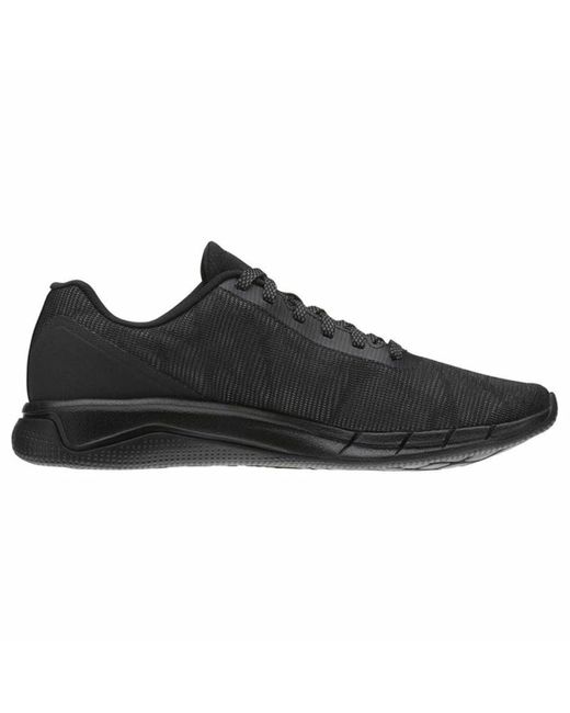 Reebok Running Shoes For Adults Fast Flexweave Black Men for Men | Lyst