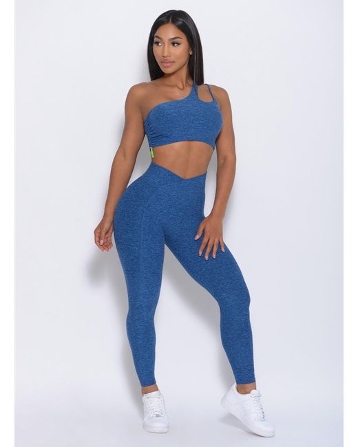 Bombshell Sportswear Brazilian Contour Legging in Blue | Lyst