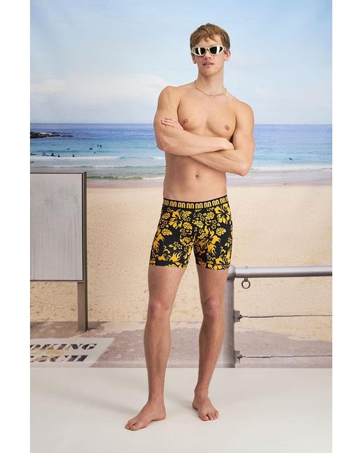 Bonds Blue X Double Rainbouu Icons Quickdry Trunk for men