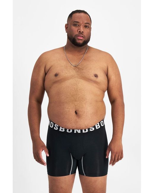 Bonds Blue Chafe Off Trunk 3 Pack for men