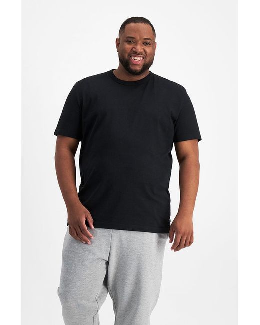 Bonds Black Oversized Heavyweight Crew Tee for men
