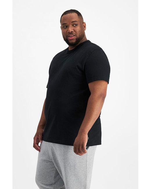 Bonds Black Oversized Heavyweight Crew Tee for men