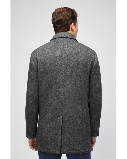 Bonobos The Italian Wool Car Coat in Gray for Men Lyst