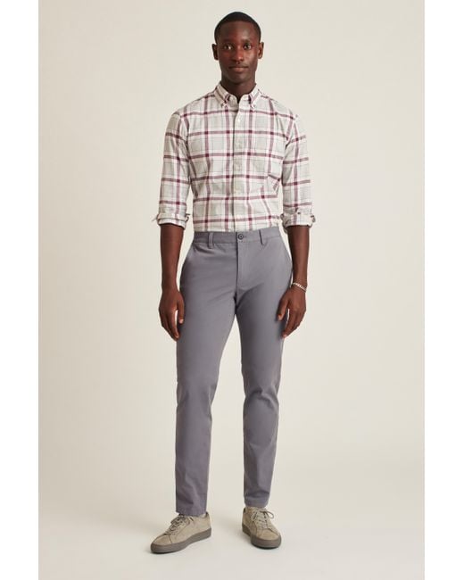 Bonobos Gray Stretch Washed Chino 2.0 for men