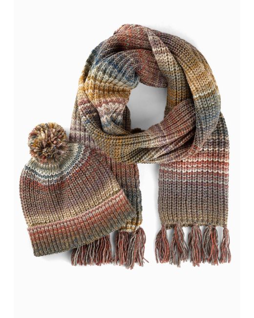 Sciarpa E Berretto (Set 2 Pezzi) di bonprix in Brown