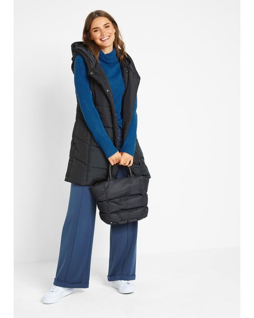 bonprix Blue Basic Rollkragenpullover
