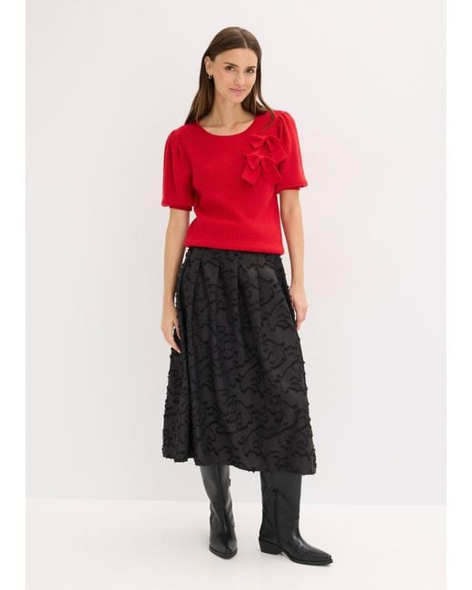Maglione Con Fiocchi di bonprix in Red