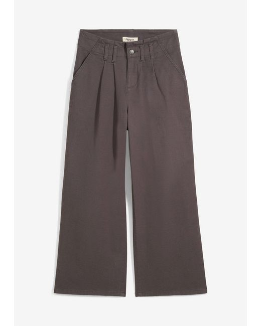 Pantaloni di bonprix in Brown