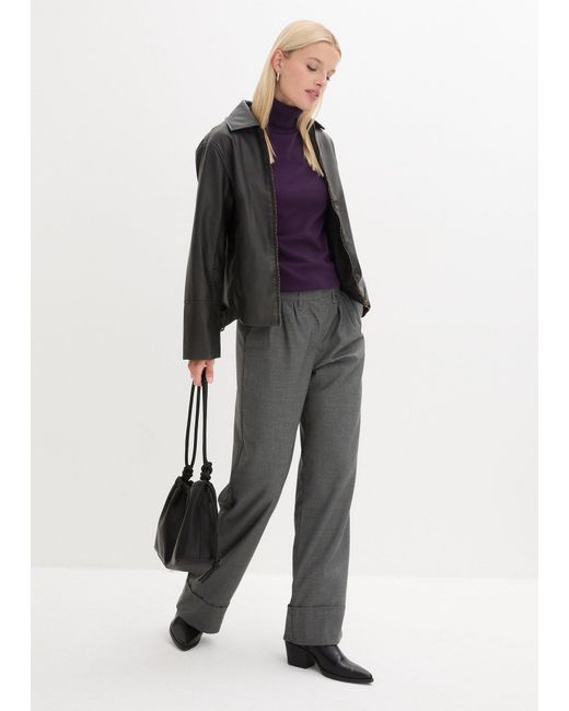 bonprix Purple Pullover