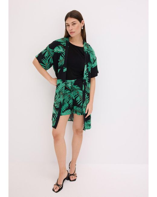 Blusa A Kimono di bonprix in Green