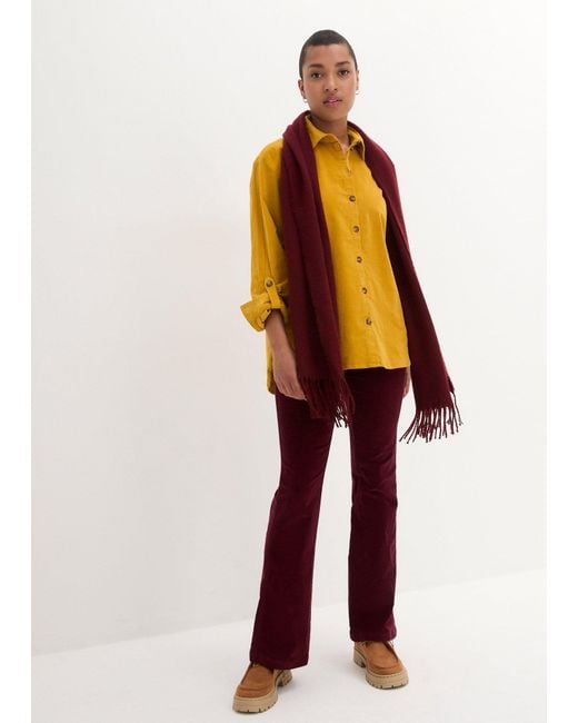 Camicia di bonprix in Yellow