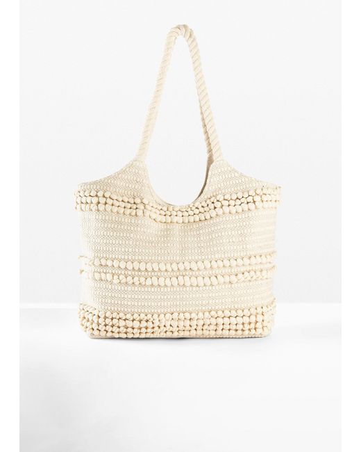 Borsa Shopper di bonprix in Natural