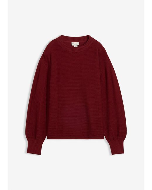 bonprix Red Pullover Mit Baumwolle