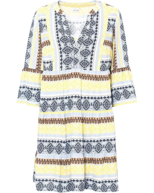 bonprix Gray Tunika-Kleid Aus Fließender Viskose