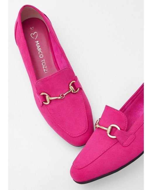 Mocassini Marco Tozzi di bonprix in Pink