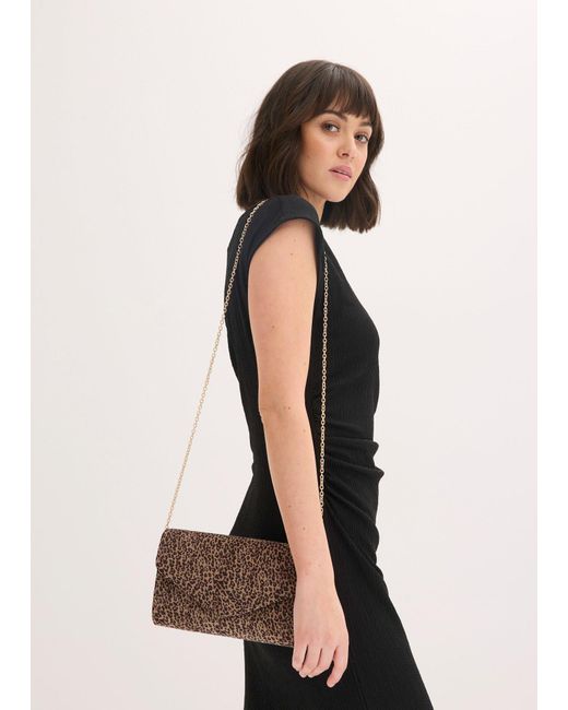 Pochette Leopardata di bonprix in Brown