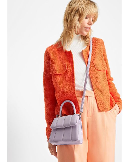 Borsa A Mano Con Tracolla Intercambiabile di bonprix in Purple