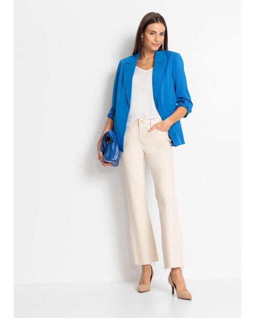 bonprix Blue Oversize-Blazer