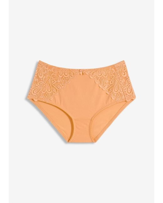 bonprix White Formslip Mit Zarter Spitze