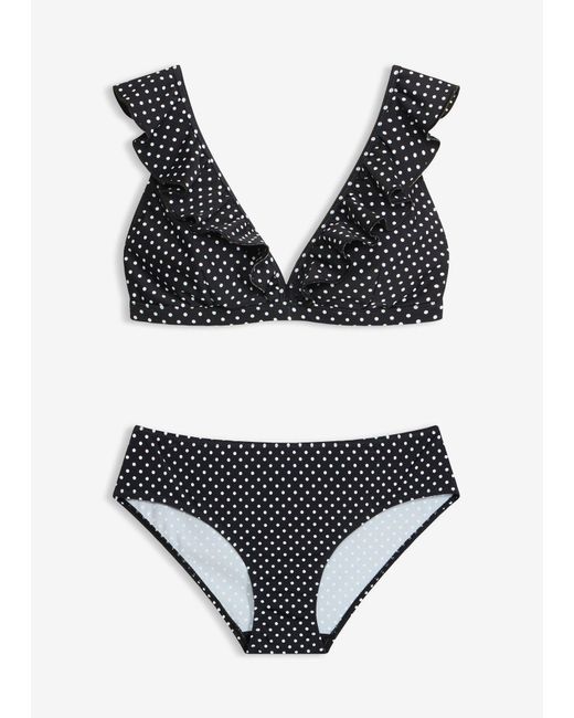 bonprix Bikini (2-Dlg. Set) in het Black