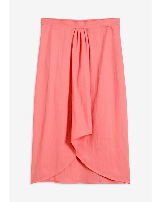 Gonna Midi di bonprix in Pink