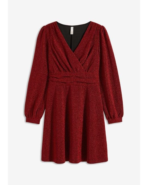 bonprix Mini Jurk in het Red