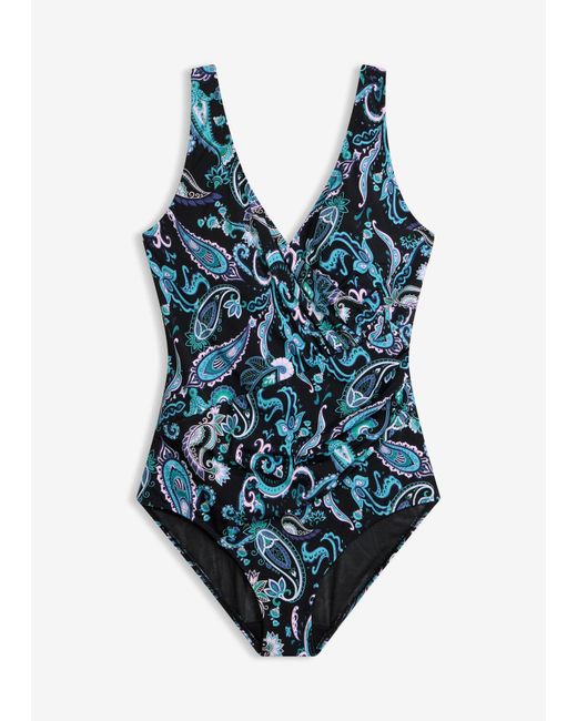 bonprix Medium Corrigerend Badpak in het Blue