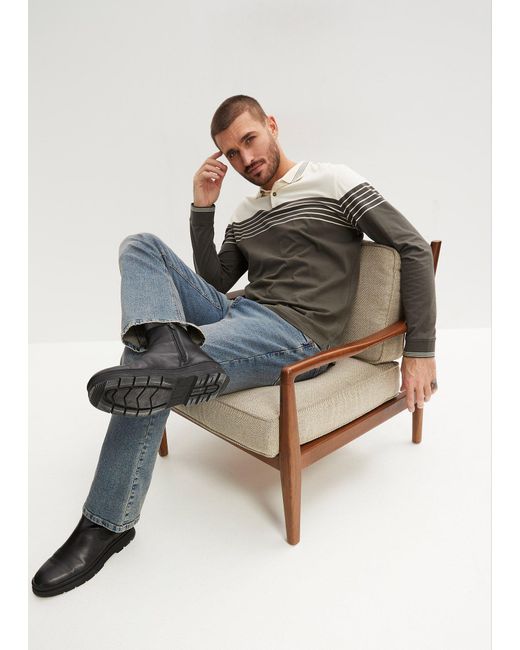 Jeans Elasticizzati Regular Fit, Bootcut di bonprix in Blue da Uomo