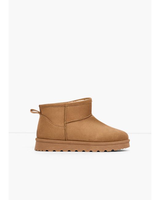 bonprix White Gefütterte Boots