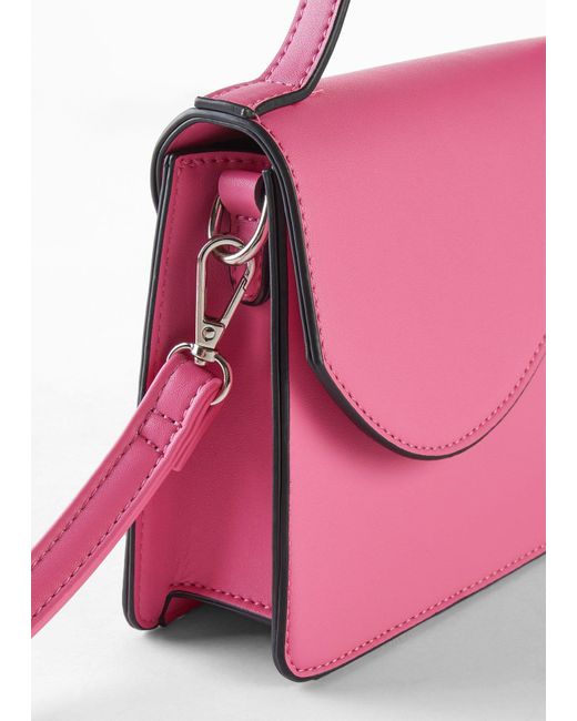 Mini Bag A Tracolla di bonprix in Pink
