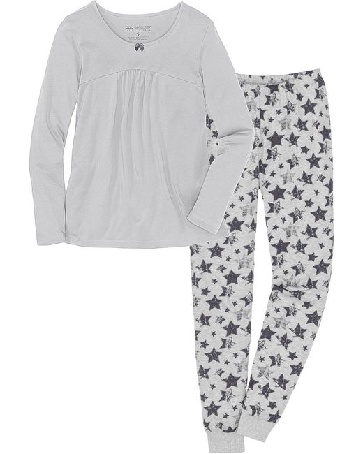 bonprix Gray Pyjama