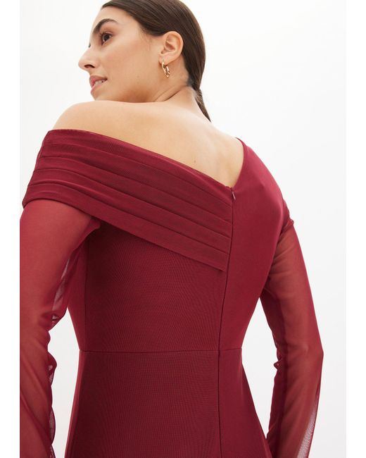 bonprix Red Figurbetontes Midikleid