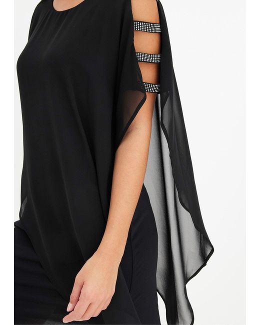 Abito Con Dettagli di bonprix in Black