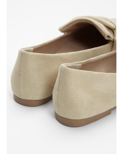 bonprix White Loafer Mit Schnalle