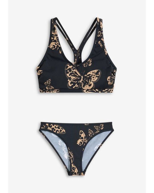 bonprix Black Bustier Bikini (2-Tlg.Set)
