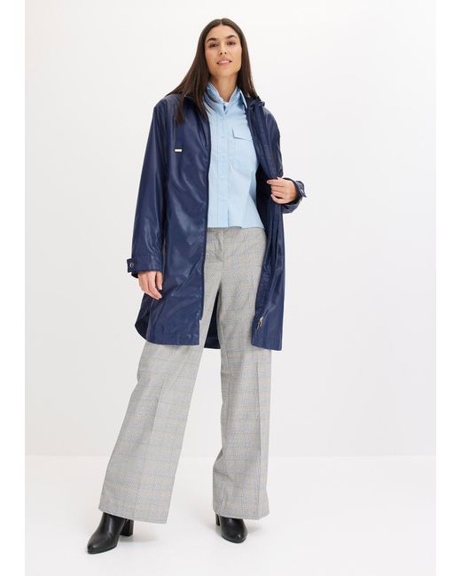 bonprix Blue Eleganter Übergangsparker, Wasserabweisend