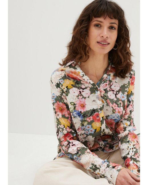 Camicia Lunga di bonprix in White
