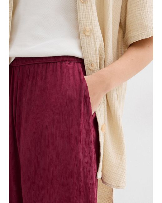 Pantaloni A Palazzo di bonprix in Red
