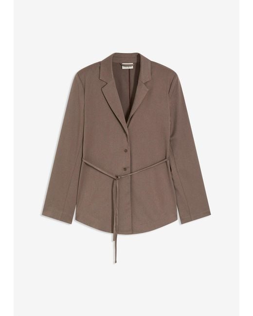 bonprix Brown Blazer Aus Viskose-Mix