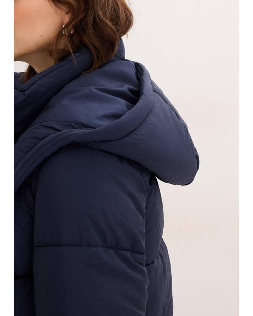 bonprix Blue Wasserabweisender Steppmantel
