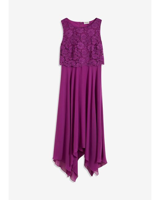 Abito Midi di bonprix in Purple