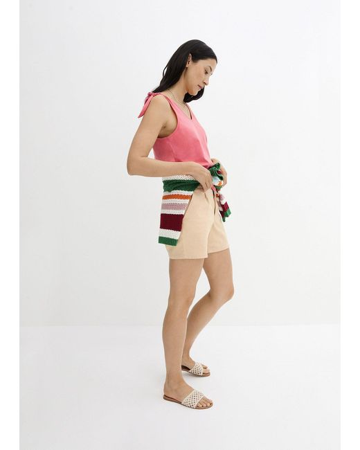 Top Con Nodi di bonprix in Pink