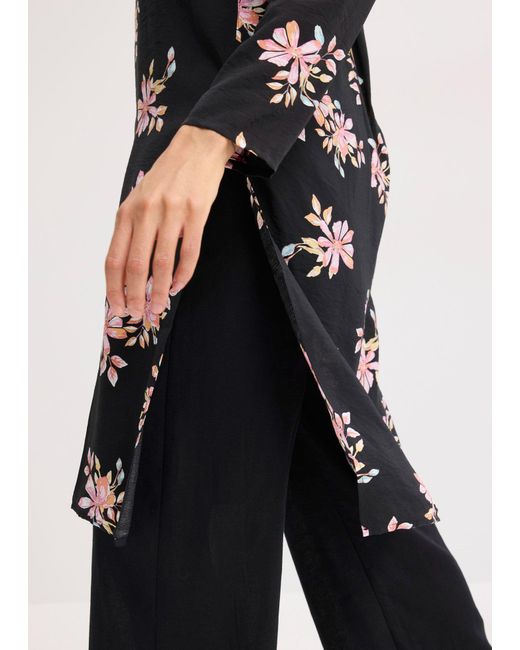 Camicia Lunga di bonprix in Black